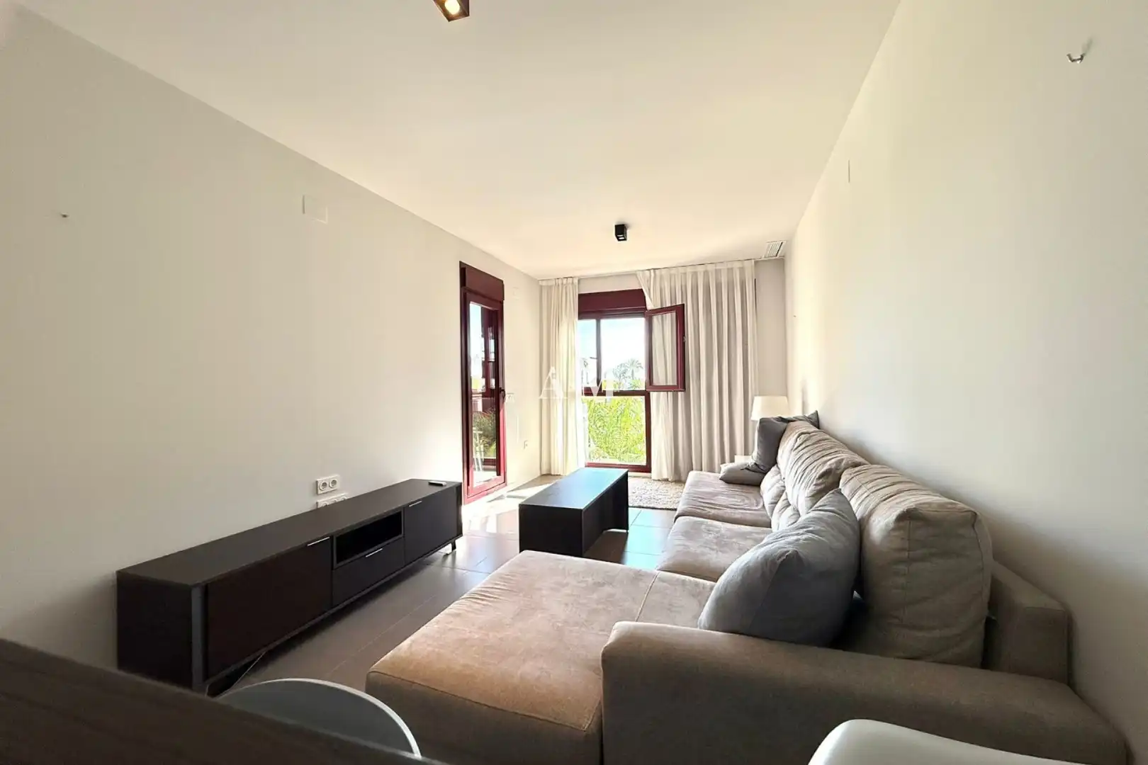 Living room of Flat for rent in Pilar de la Horadada  with Air Conditioner, Heating and Swimming Pool