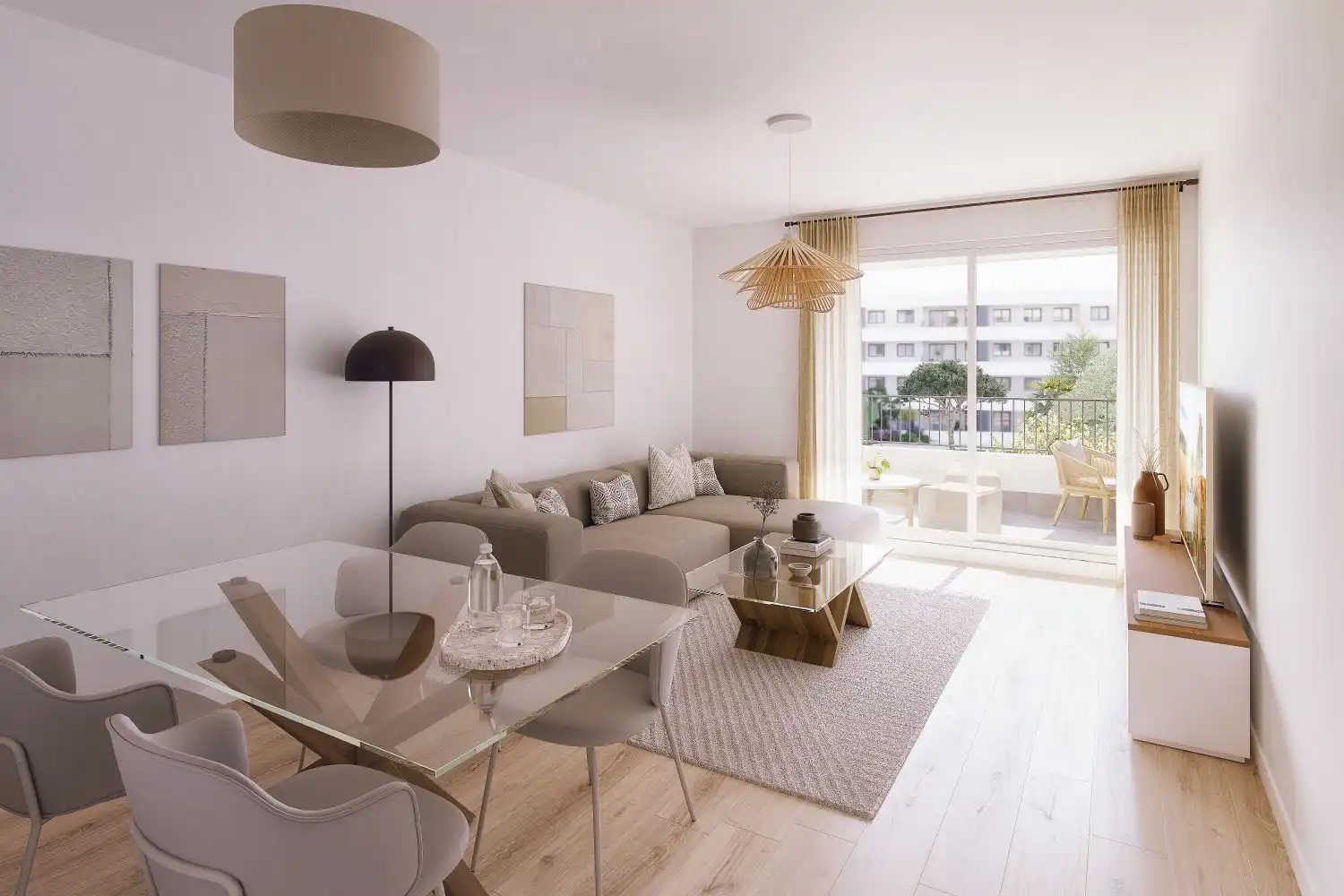 Sala de estar de Apartamento en venta en Málaga con Terraza y Trastero