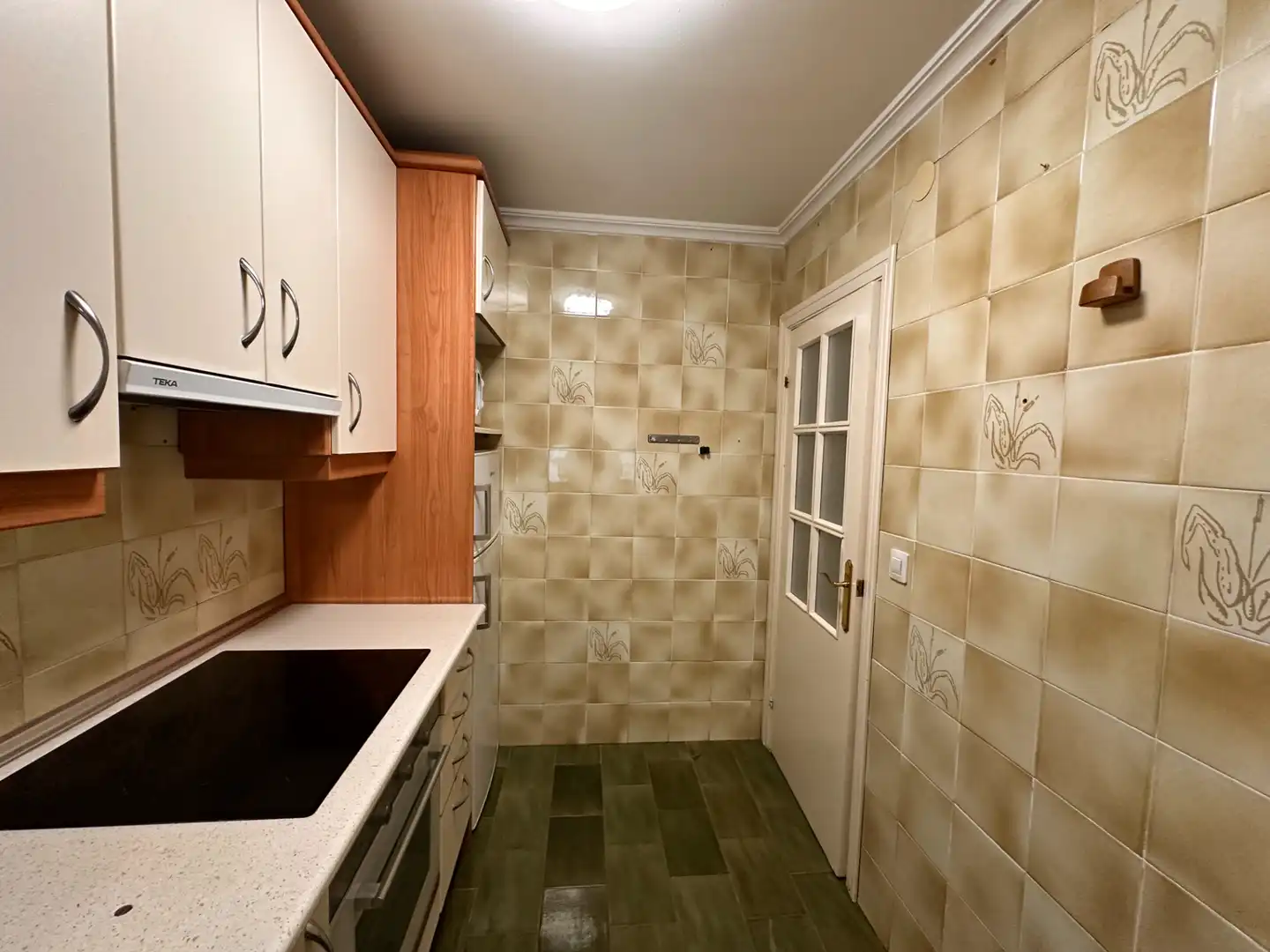 Cocina de Apartamento de alquiler en Santander con Calefacción, Parquet y Amueblado