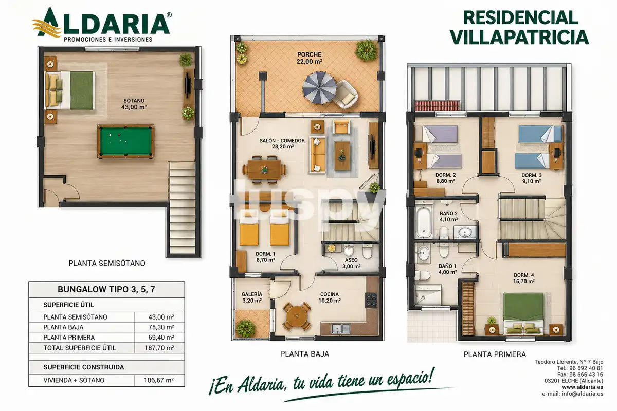 Doppelhaushälfte mit Pool zum Verkauf in C. Uruguay, imagen 36