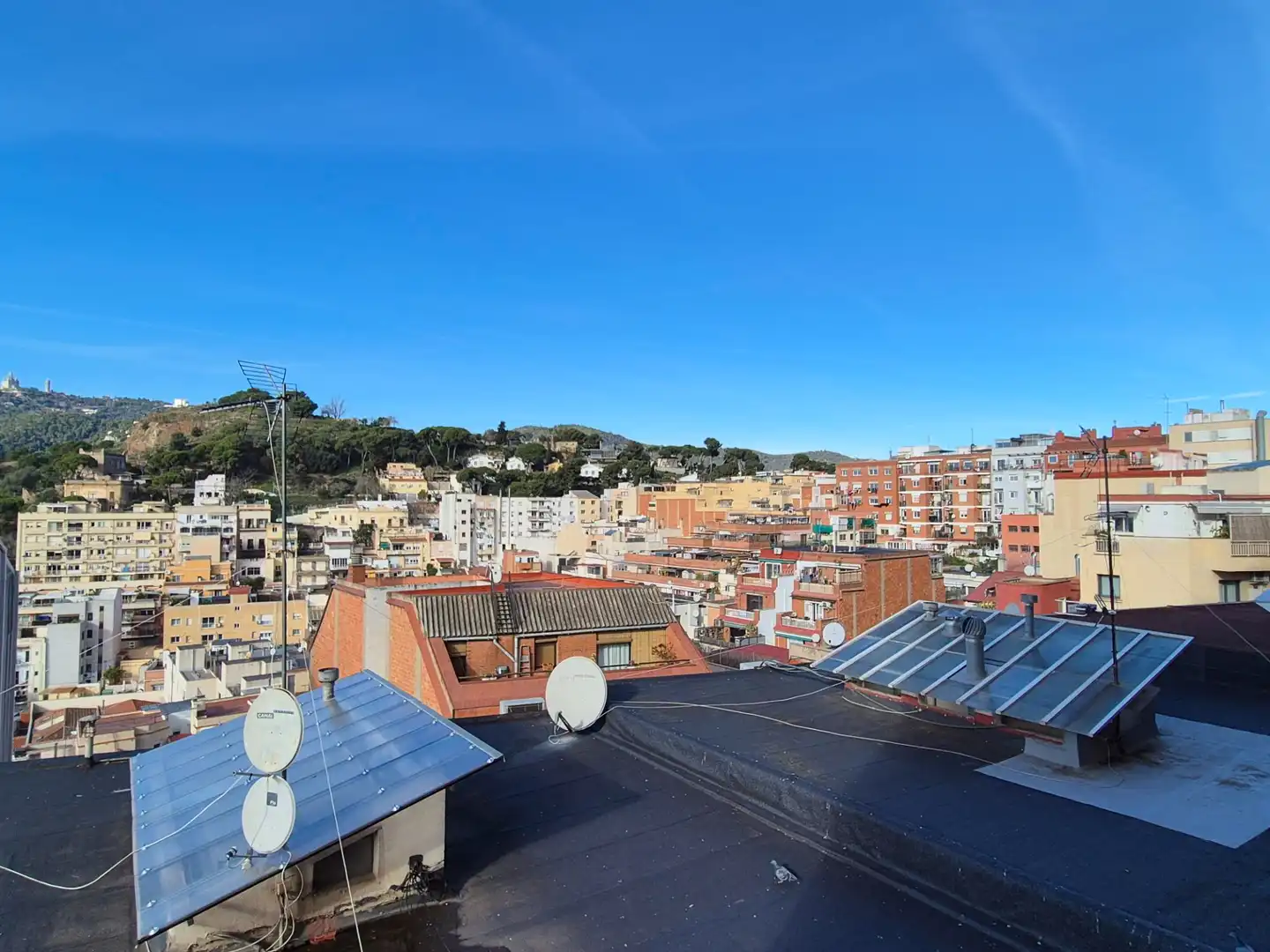 Vista exterior de Estudi de lloguer en Barcelona amb Rentadora