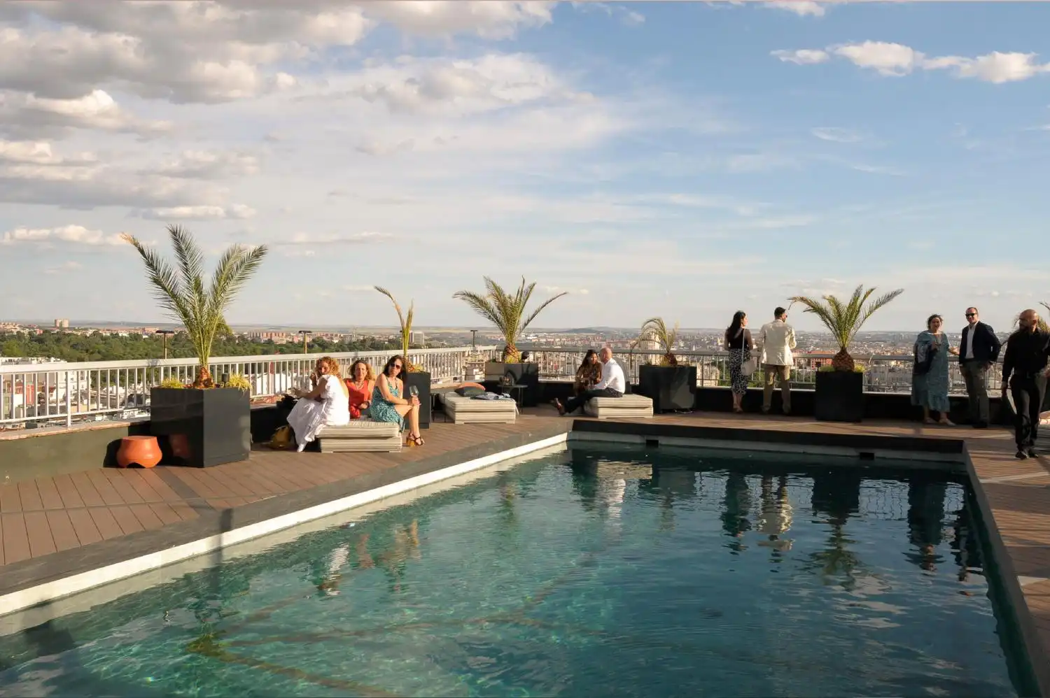 Terrace of Flat for sale in Madrid  with Air Conditioner, Heating and Community pool