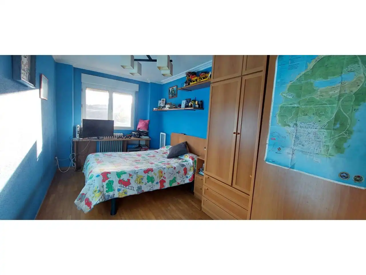 Schlafzimmer von Wohnung zum Verkauf in Villaquilambre mit Heizung und Balkon