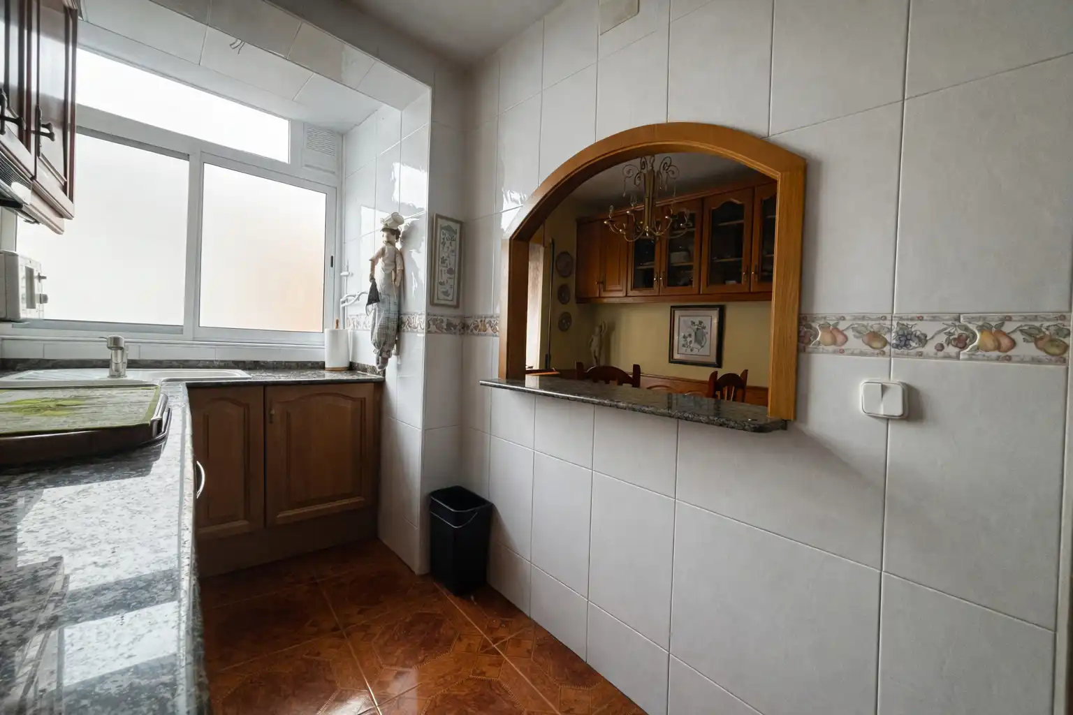 Kitchen of Flat for sale in Sant Joan Despí  with Air Conditioner, Heating and Furnished