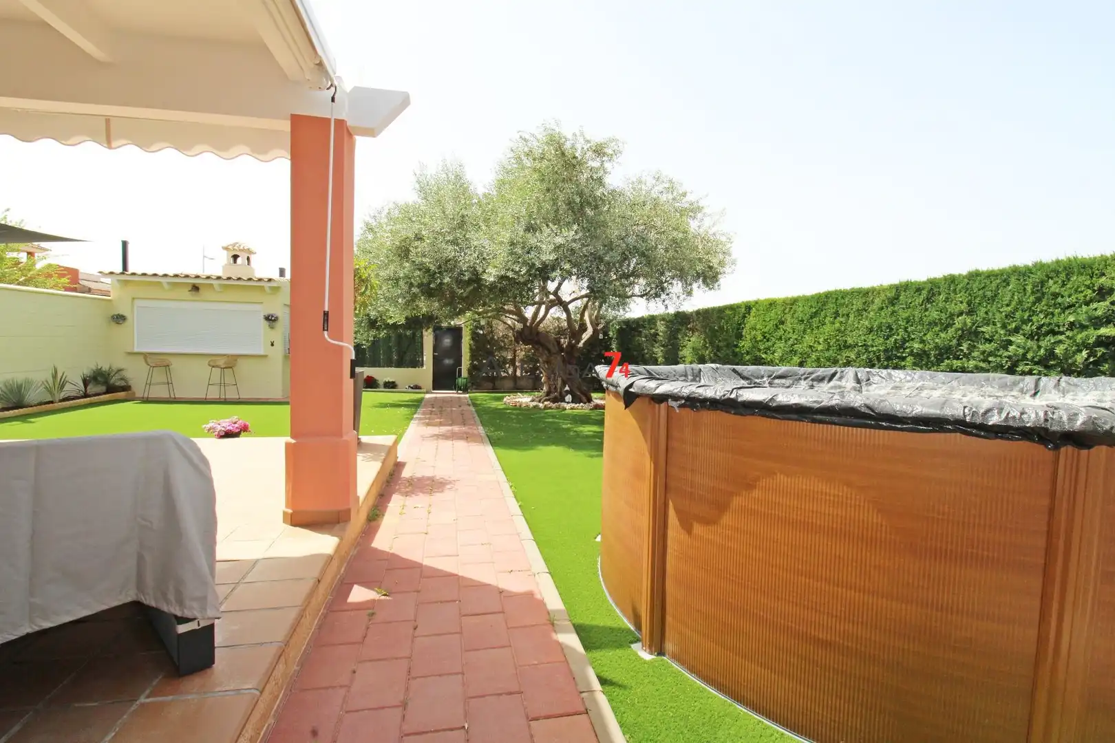 Garden of Houses for sale in Lorca  with Air Conditioner, Heating and Private garden