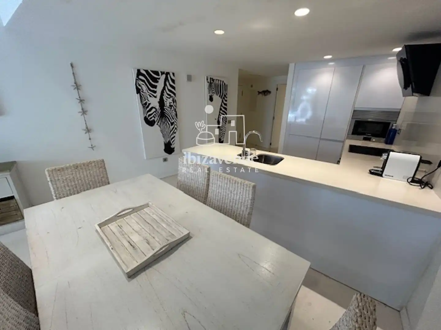 Kitchen of Flat for sale in Formentera  with Air Conditioner, Terrace and Furnished