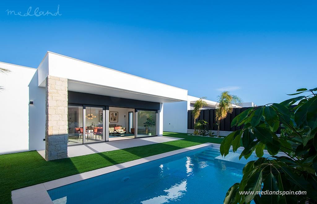 Piscina de Casa o xalet en venda en Molina de Segura amb Jardí privat, Terrassa i Piscina