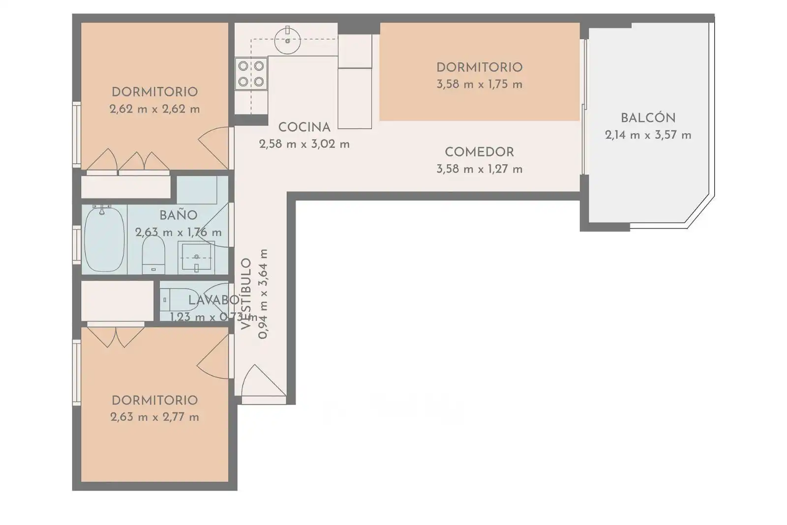 Appartement avec ascenseur à vendre à Merce Rodoreda, imagen 20