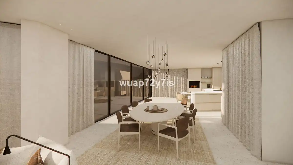 Sala de estar de Residencial en venta en San Pedro de Alcántara