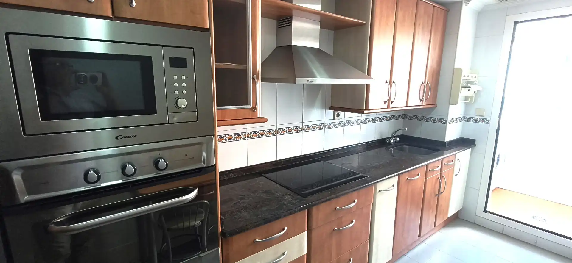 Cocina de Piso de alquiler en Burgos con Calefacción, Parquet y Terraza
