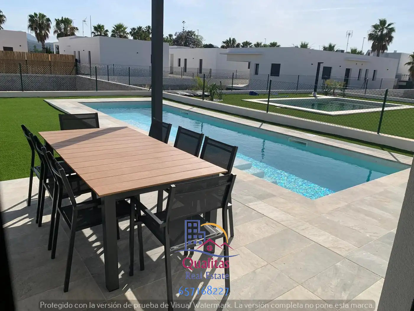 Terrassa de Casa o xalet de lloguer en Oliva amb Aire condicionat, Calefacció i Jardí privat