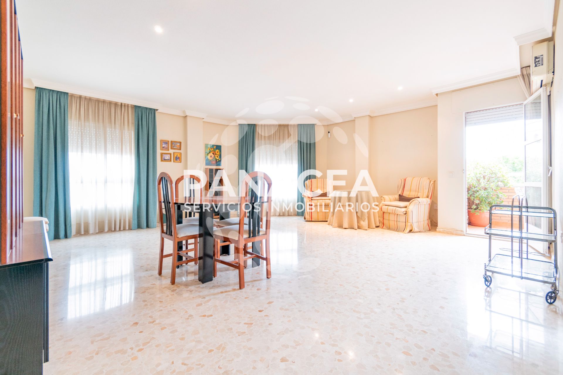 Dining room of Flat for sale in El Ejido  with Storage room, Furnished and Oven