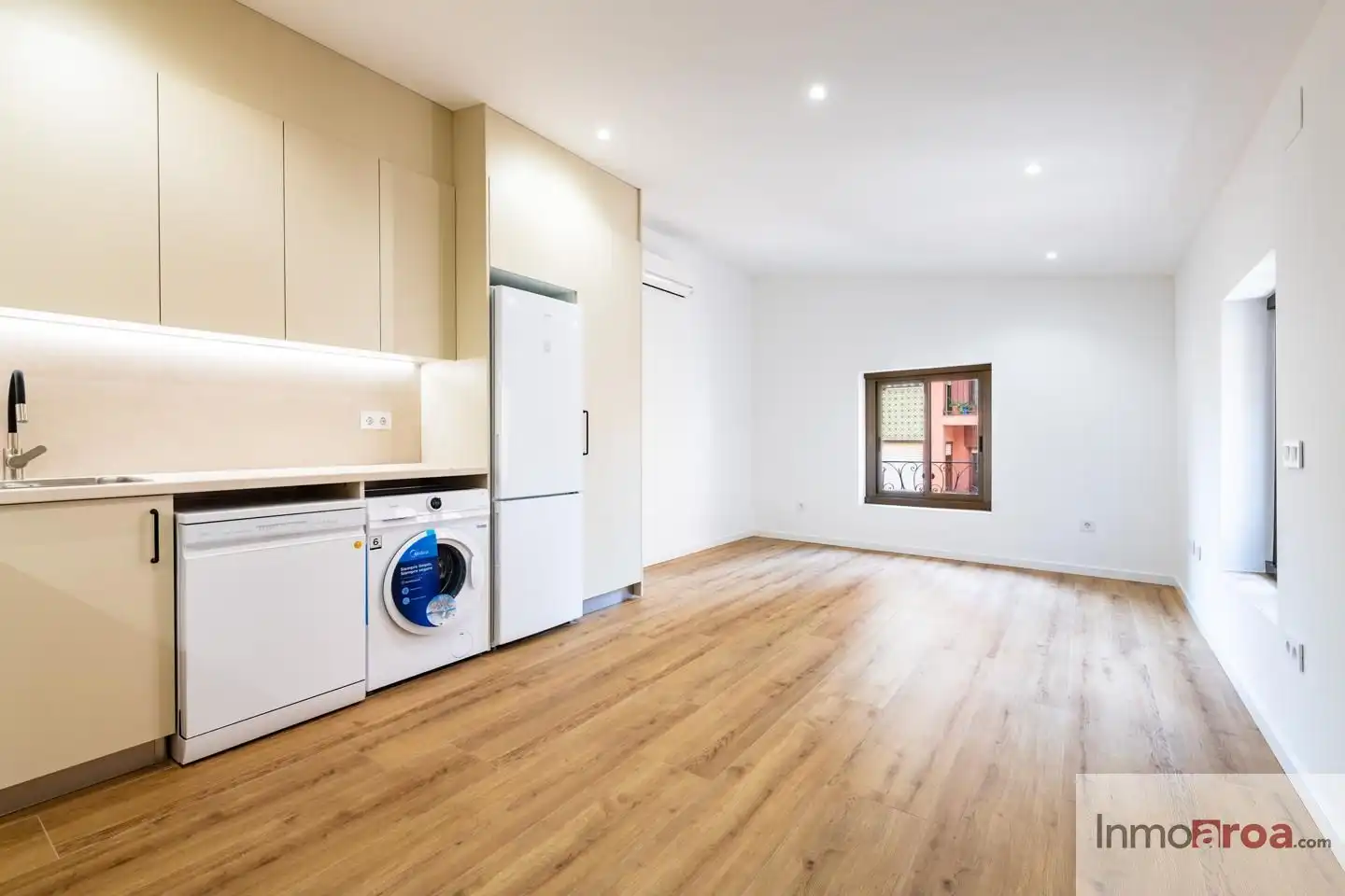 Küche von Wohnung zur Miete in Castellón de la Plana / Castelló de la Plana mit Klimaanlage und Heizung
