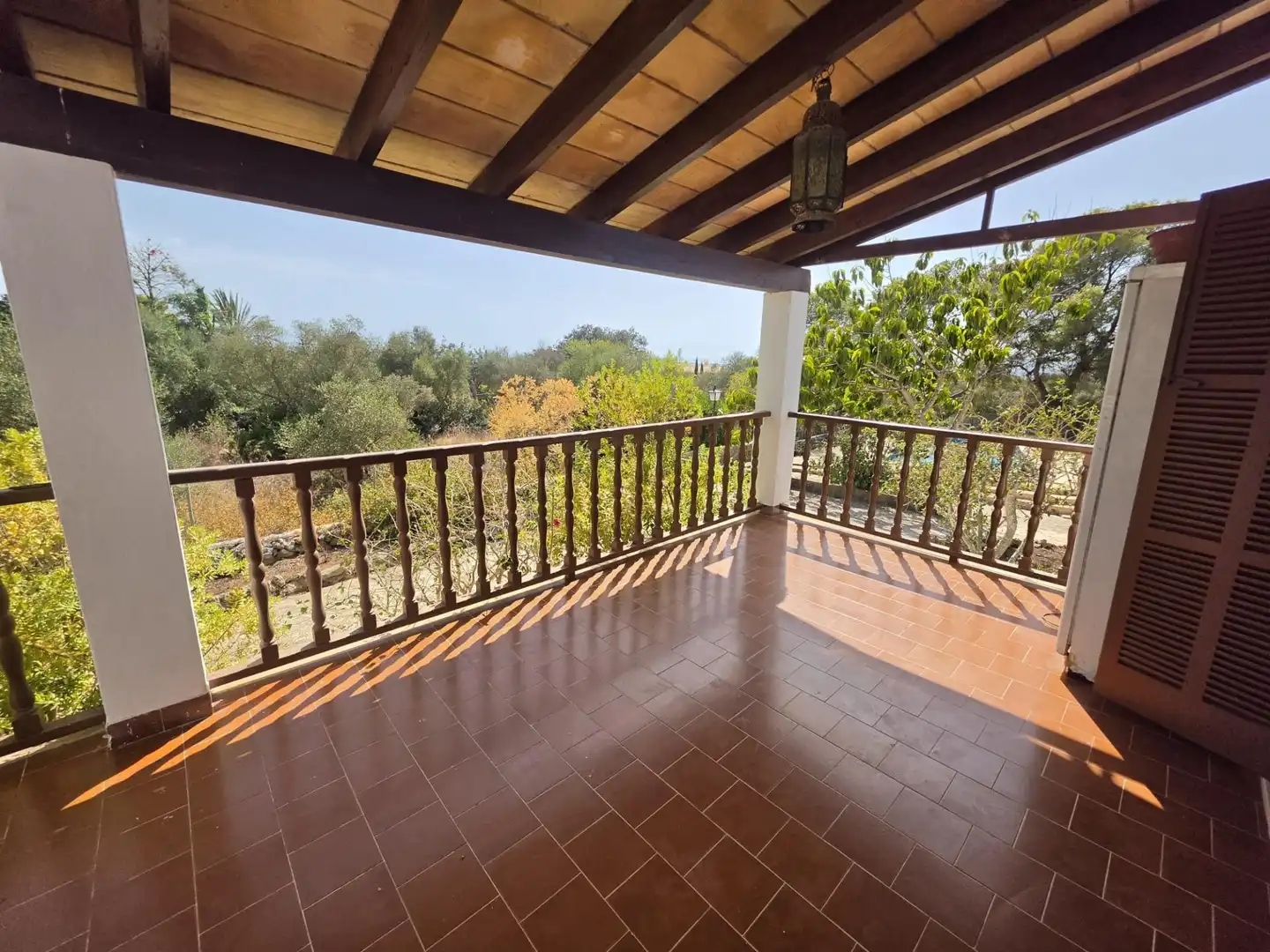 Terrace of Country homes for rent in Marratxí  with Air Conditioner, Heating and Private garden