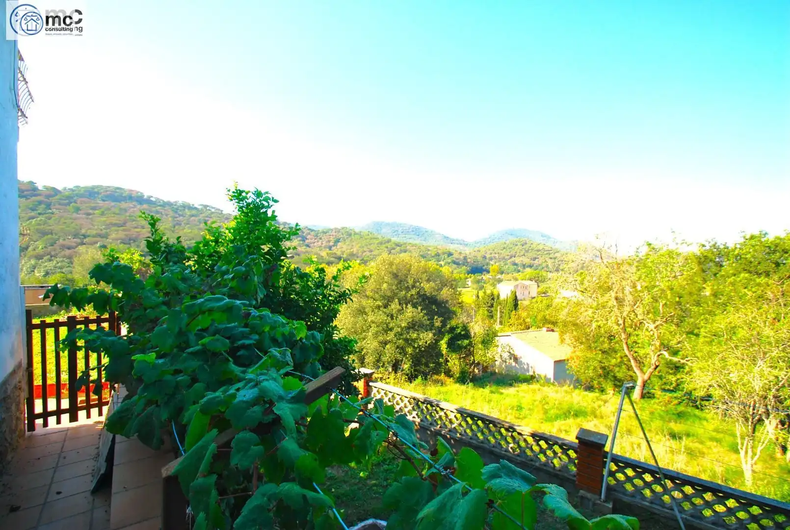 Jardín de Casa o chalet en venta en Vallromanes con Calefacción, Jardín privado y Terraza