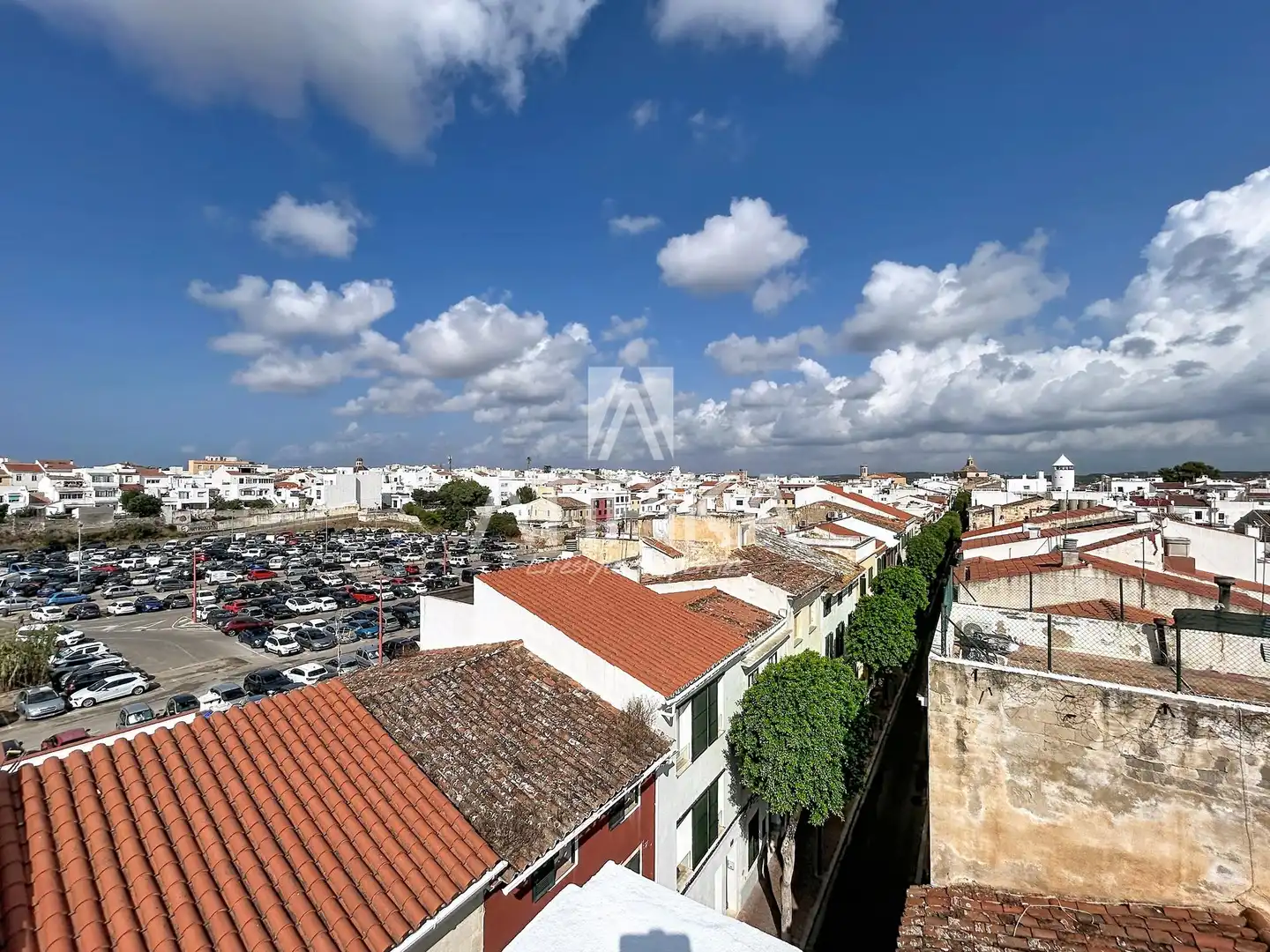 Exterior view of Flat for sale in Maó - Mahón  with Air Conditioner, Terrace and Furnished