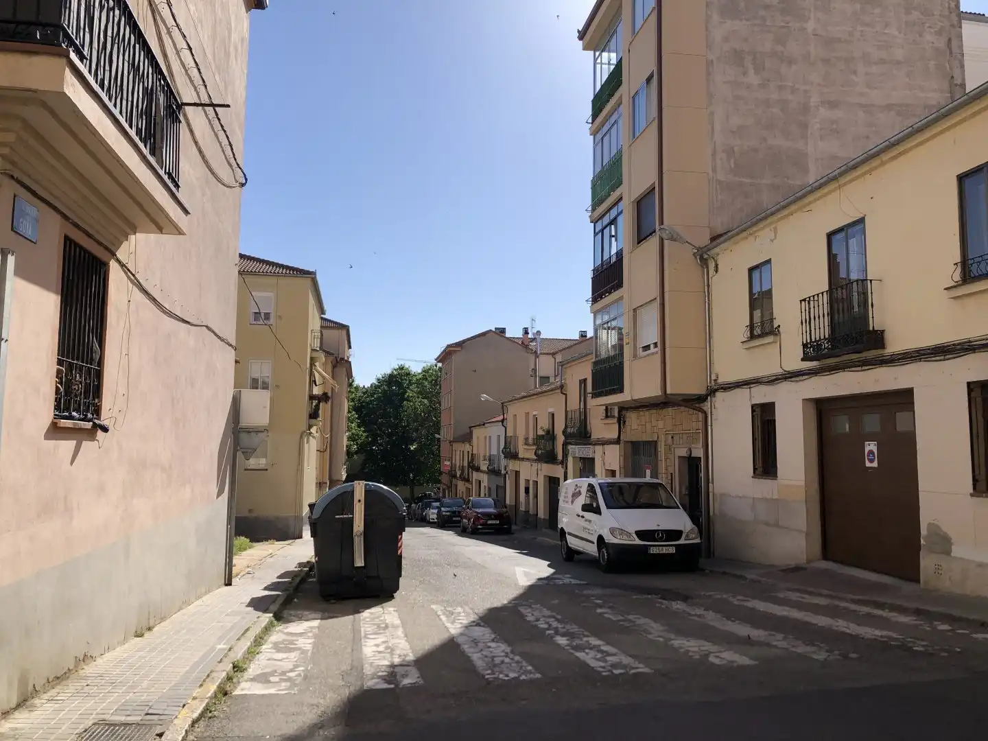 Vista exterior de Piso en venta en Segovia con Calefacción y Trastero