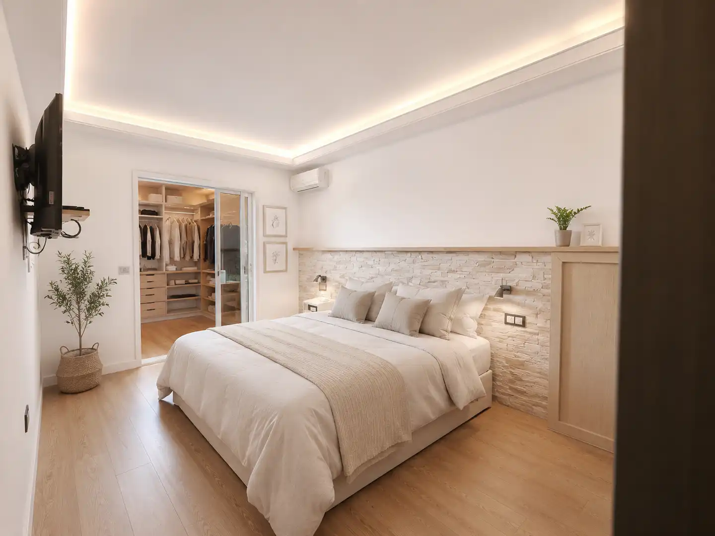 Bedroom of Houses for sale in Ingenio  with Air Conditioner, Terrace and Oven