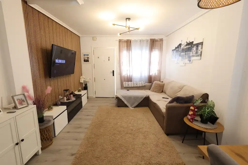 Sala d'estar de Dúplex en venda en Pilar de la Horadada amb Aire condicionat, Calefacció i Terrassa