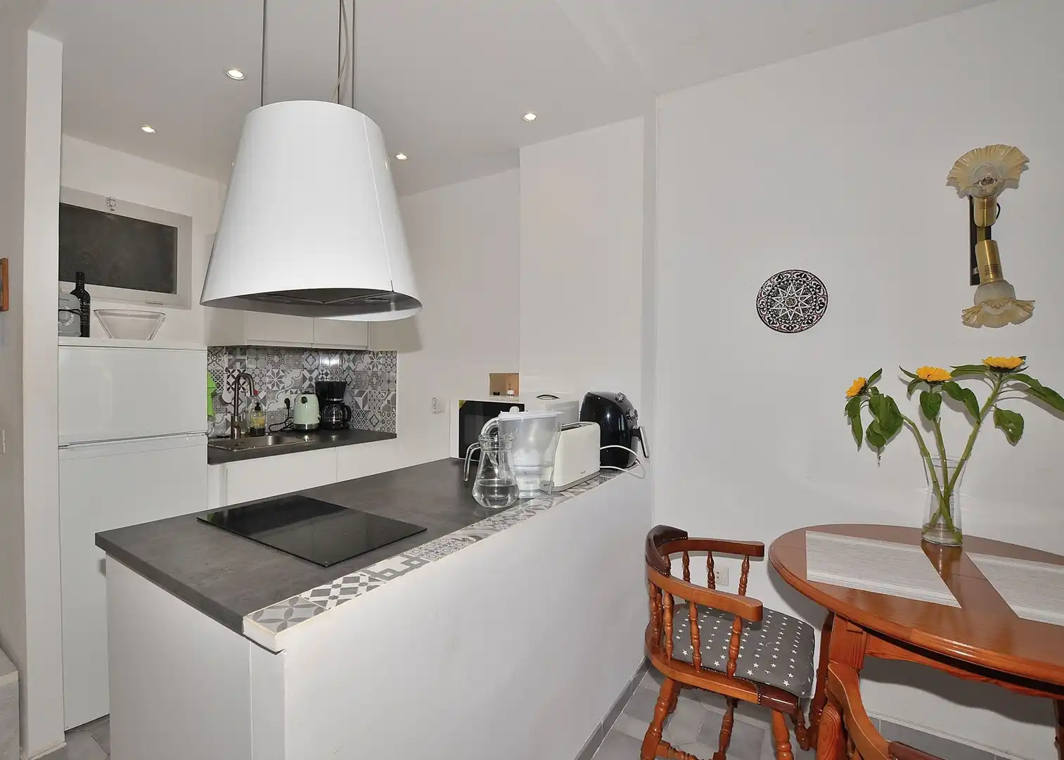 Cocina de Apartamento en venta en Benalmádena con Aire acondicionado, Terraza y Amueblado