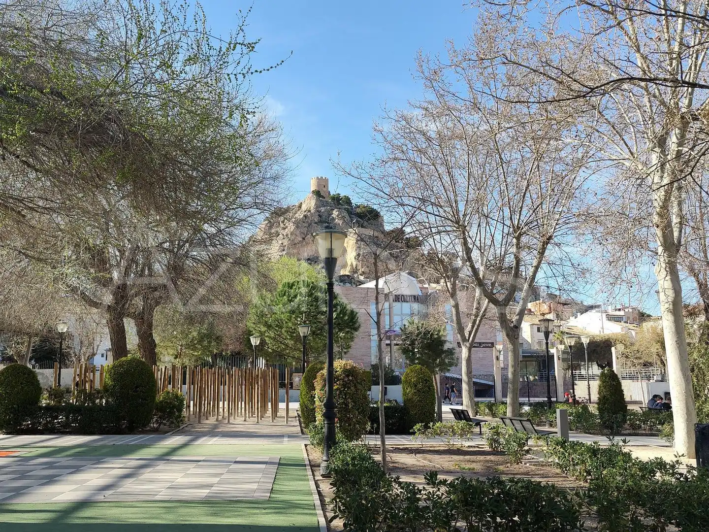 Vista exterior de Piso en venta en Castalla, Alicante