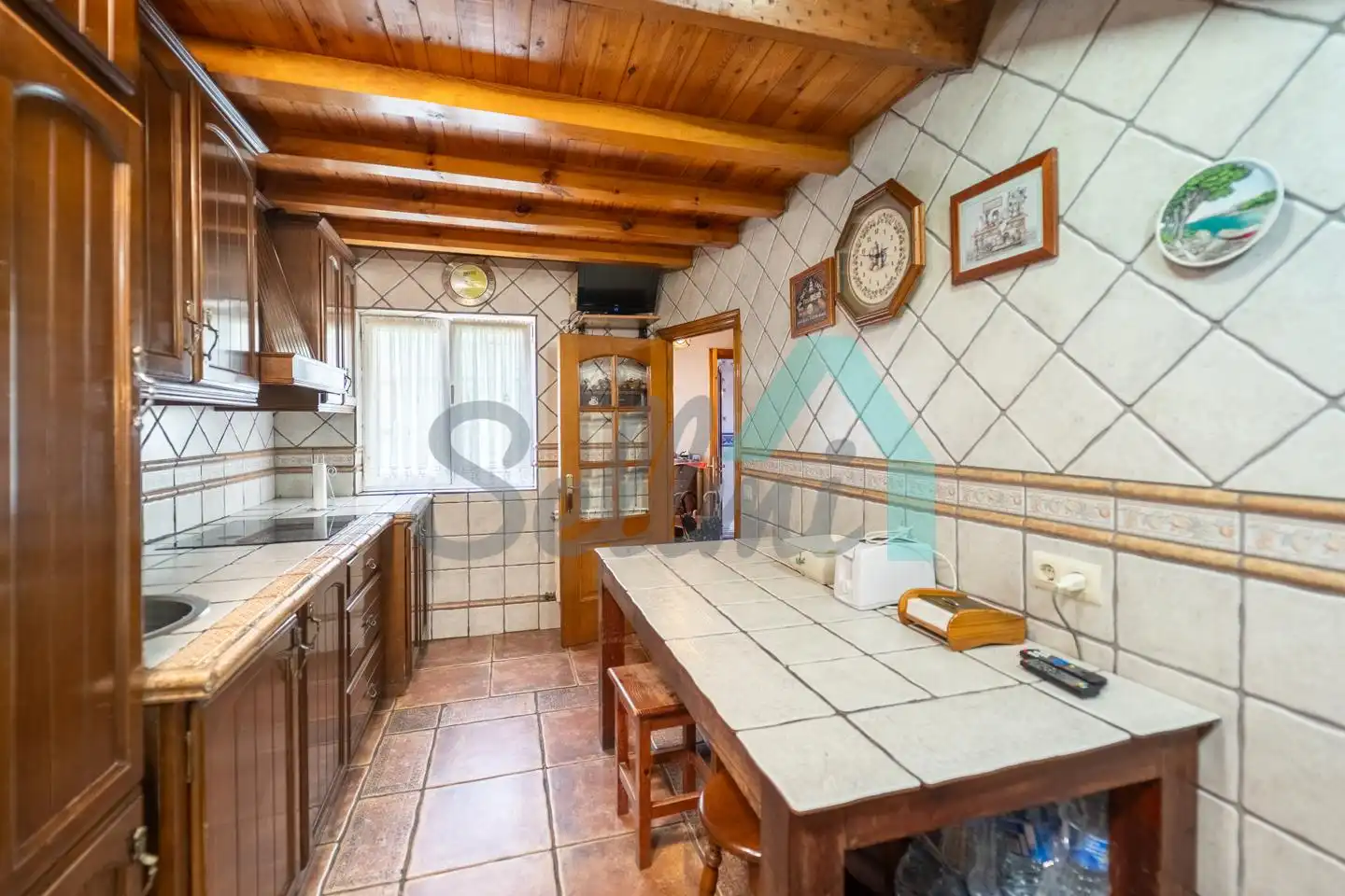 Küche von Maisonette zum Verkauf in Valdés - Luarca mit Heizung und Parkett