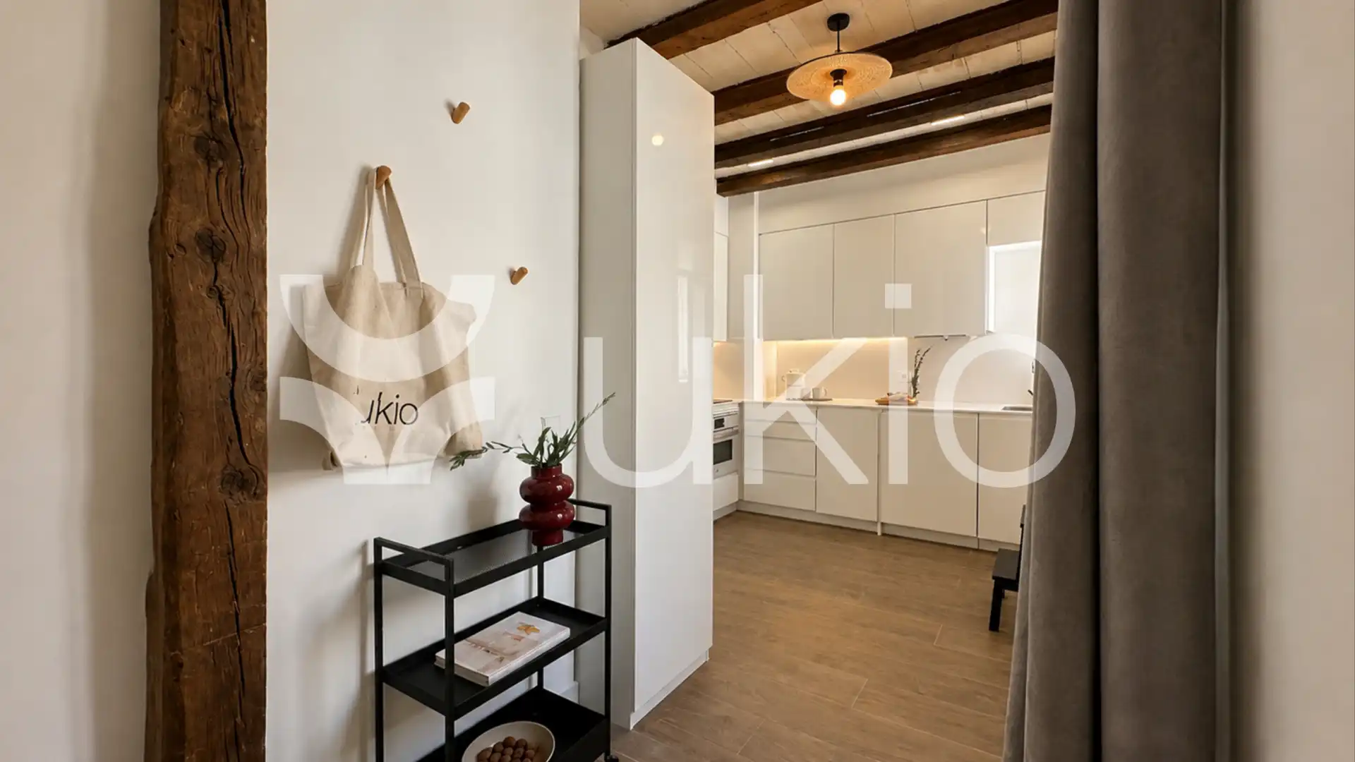 Kitchen of Apartments for rent in Madrid  with Air Conditioner, Heating and Furnished