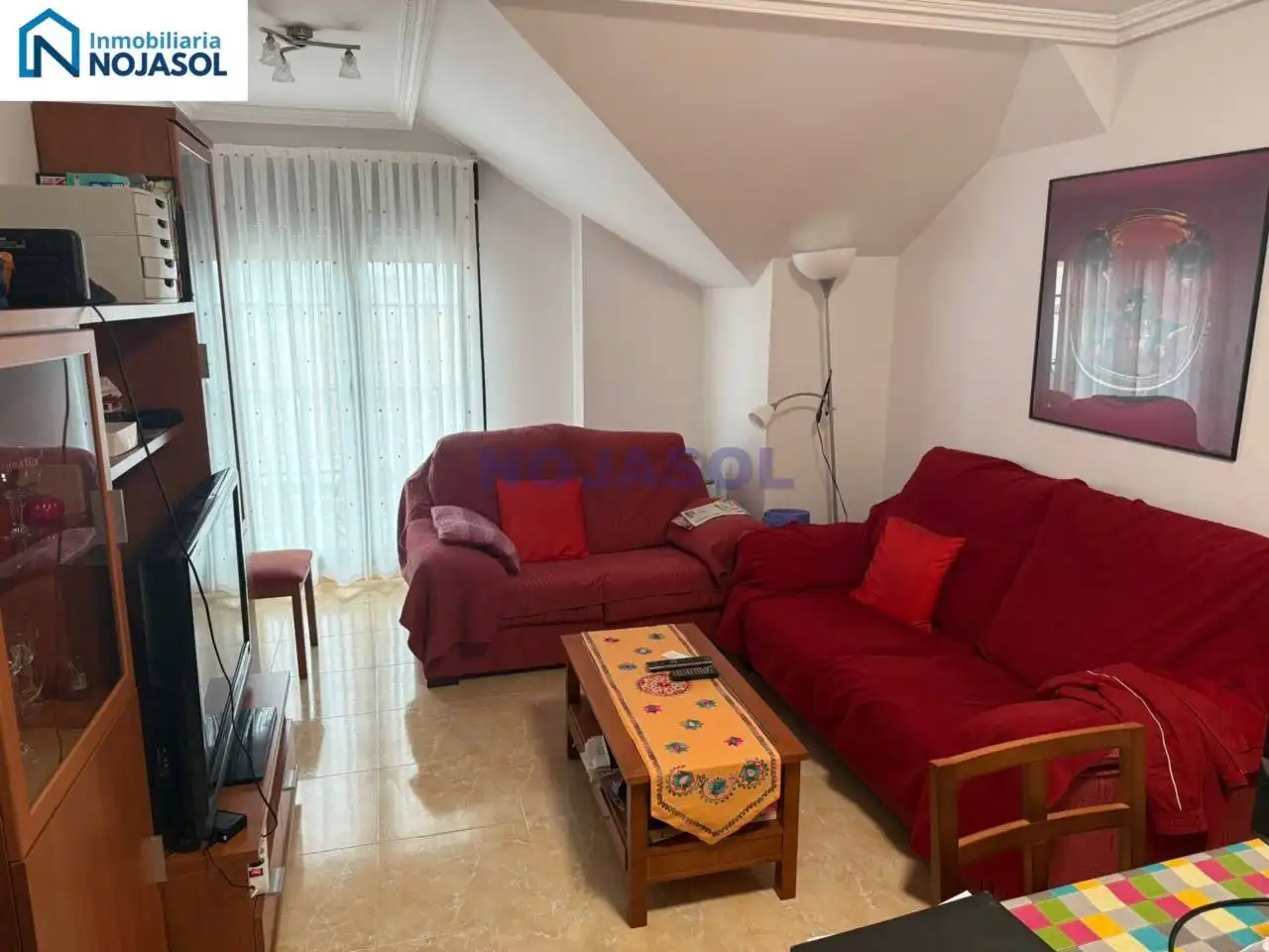 Sala de estar de Apartamento de alquiler en Noja con Calefacción, Terraza y Amueblado