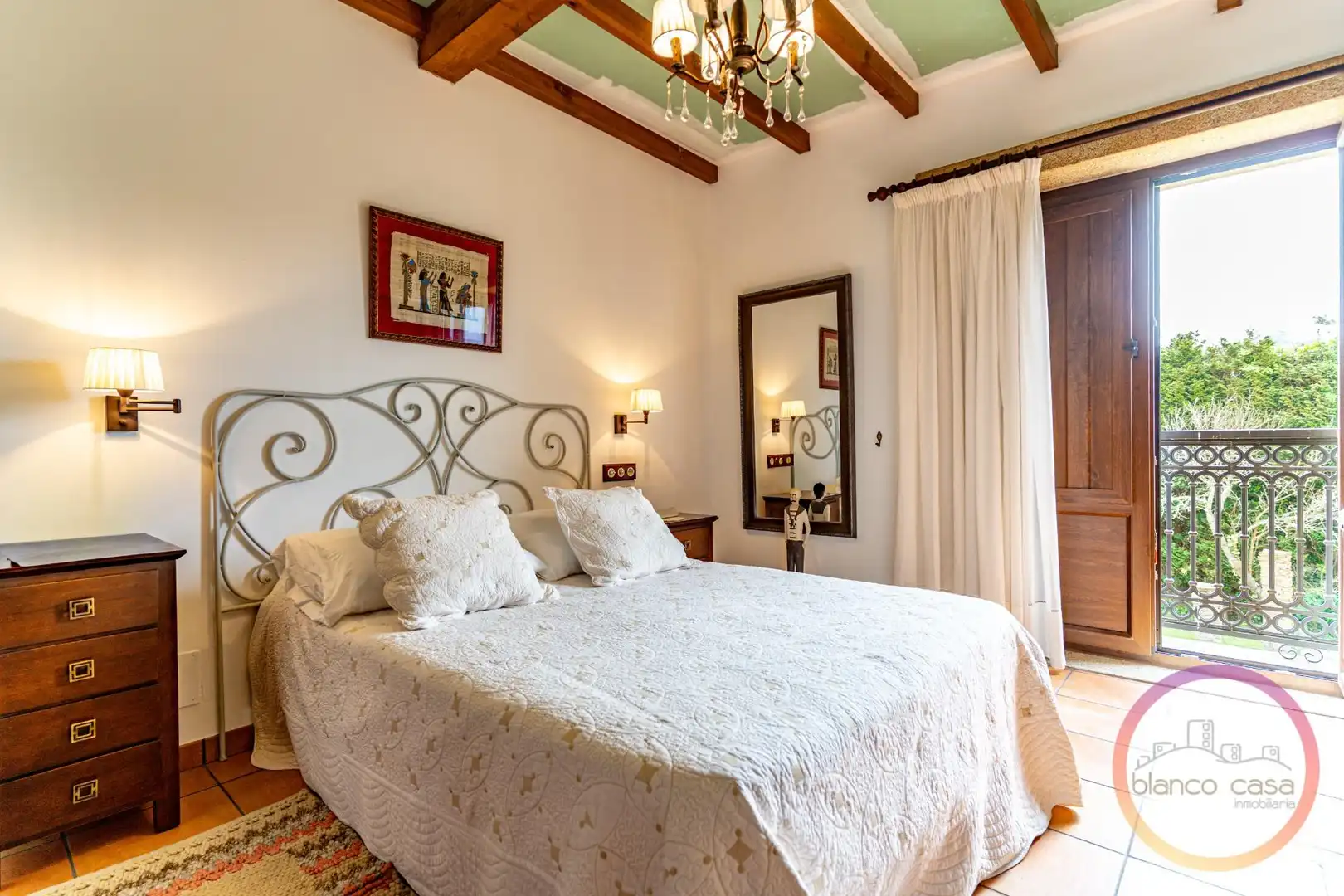 Habitación de Casa o chalet en venta en Malpica de Bergantiños con Amueblado y Balcón