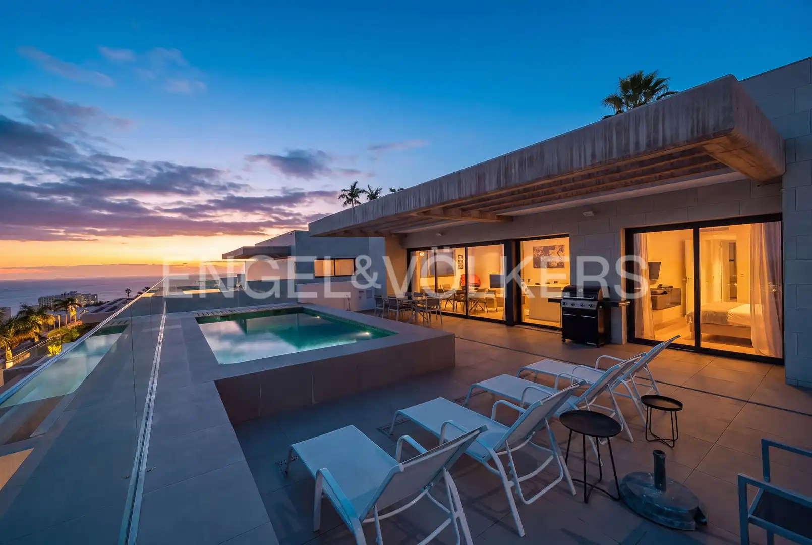 Terrasse von Wohnung zum Verkauf in Adeje mit Klimaanlage, Terrasse und Schwimmbad