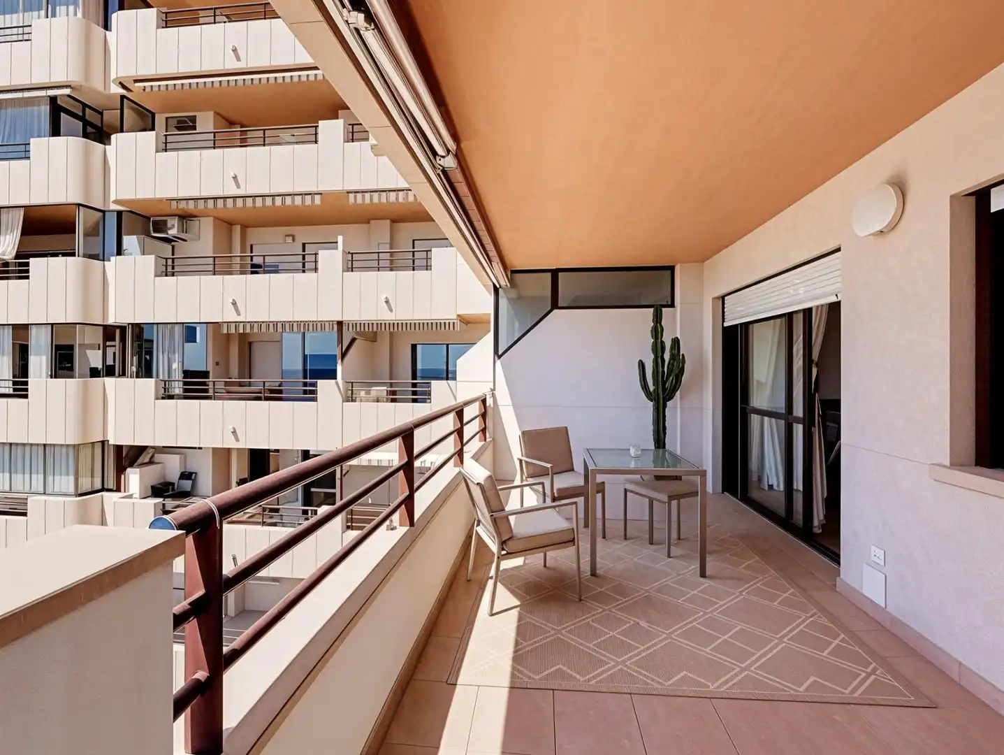 Terrace of Apartments for sale in Calpe / Calp  with Heating, Balcony and Community pool