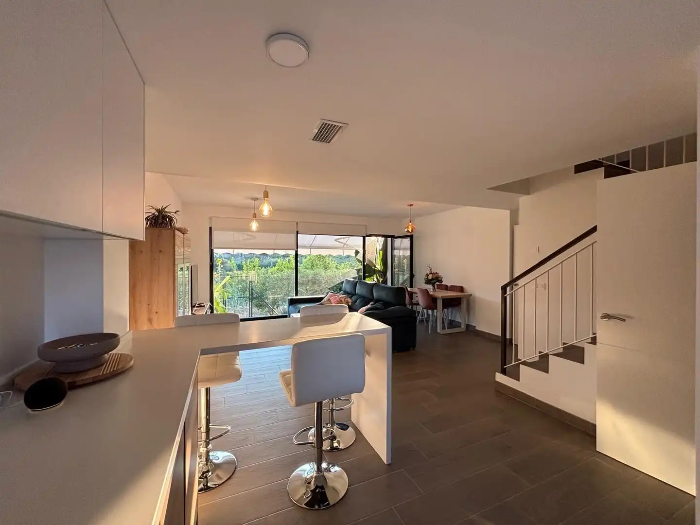 Cocina de Casa adosada en venta en Alhaurín de la Torre con Aire acondicionado, Terraza y Trastero