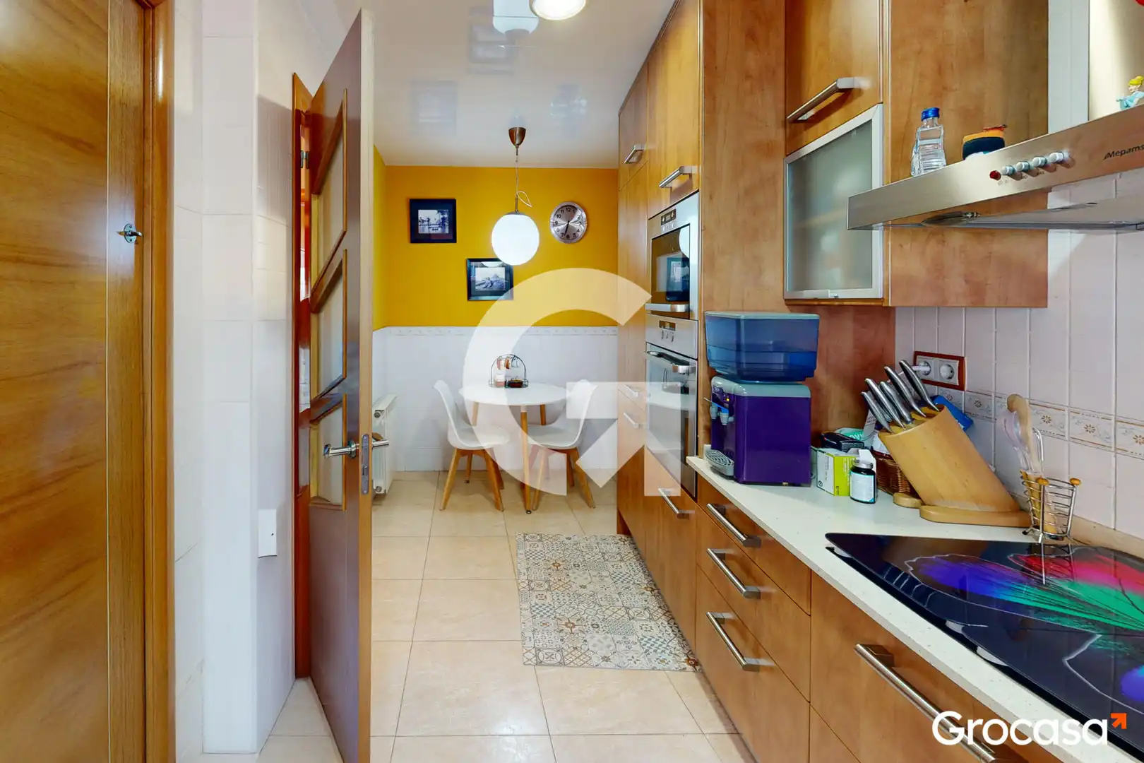 Cocina de Casa o chalet en venta en Vallirana con Aire acondicionado, Calefacción y Jardín privado