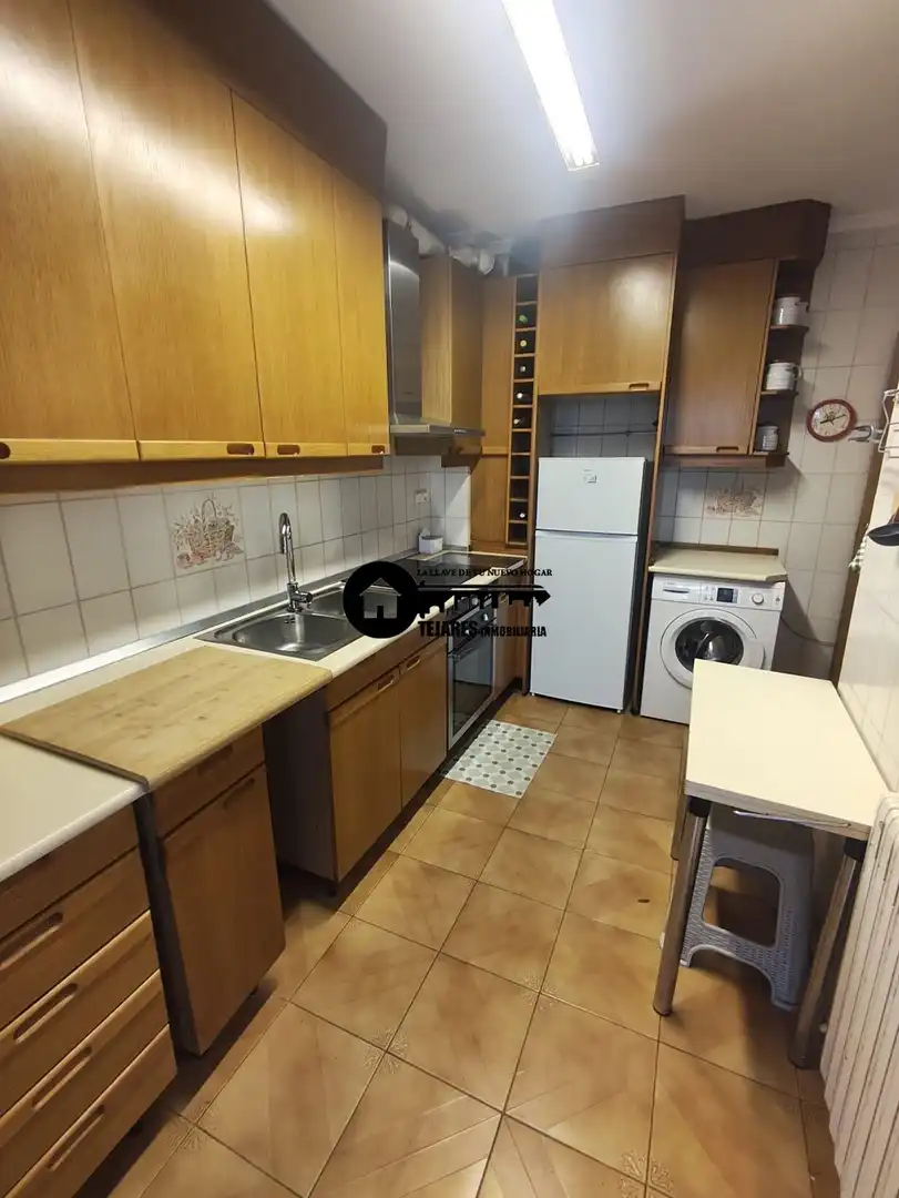 Kitchen of Flat for rent in Albacete  with Heating, Parquet flooring and Balcony