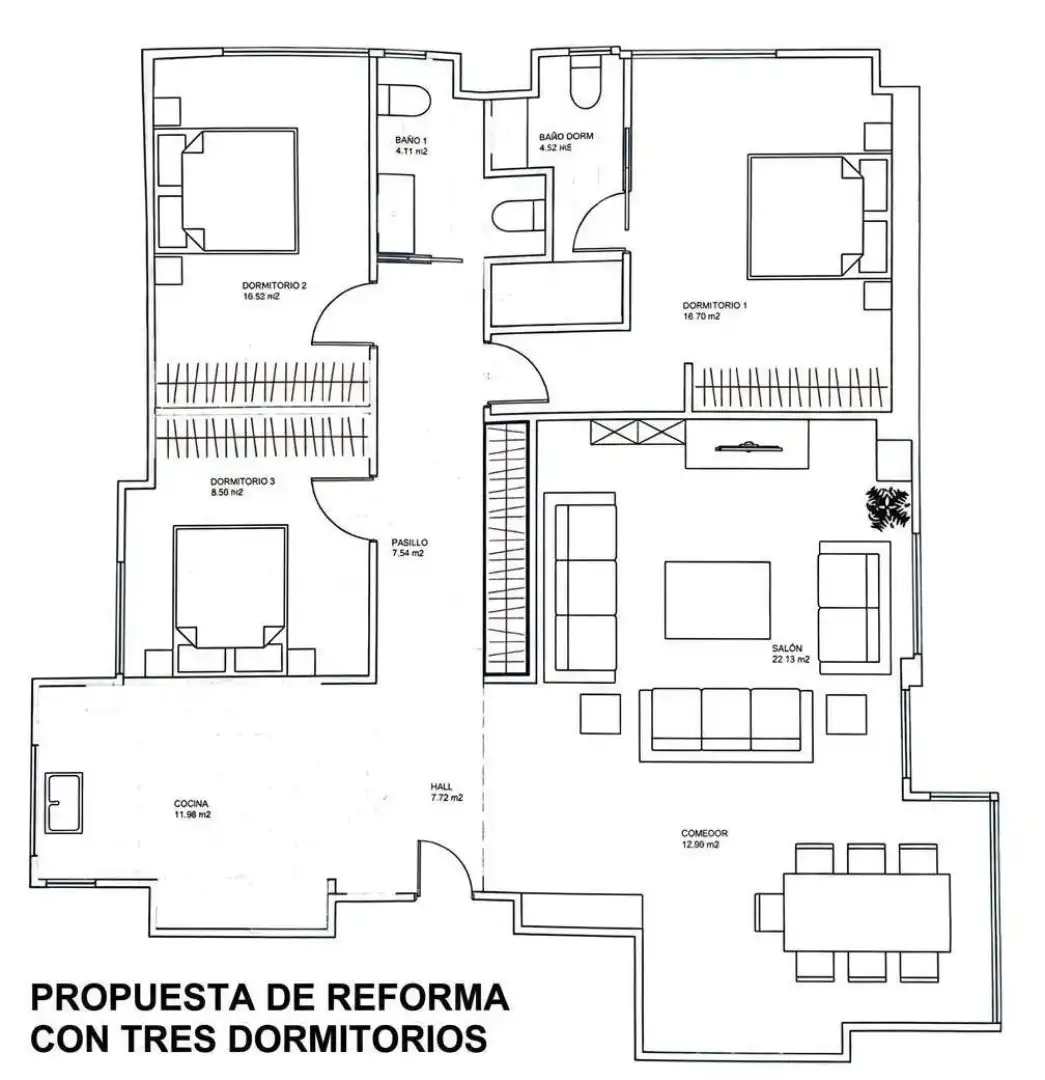Piso en venta en A Coruña Capital  con Calefacción