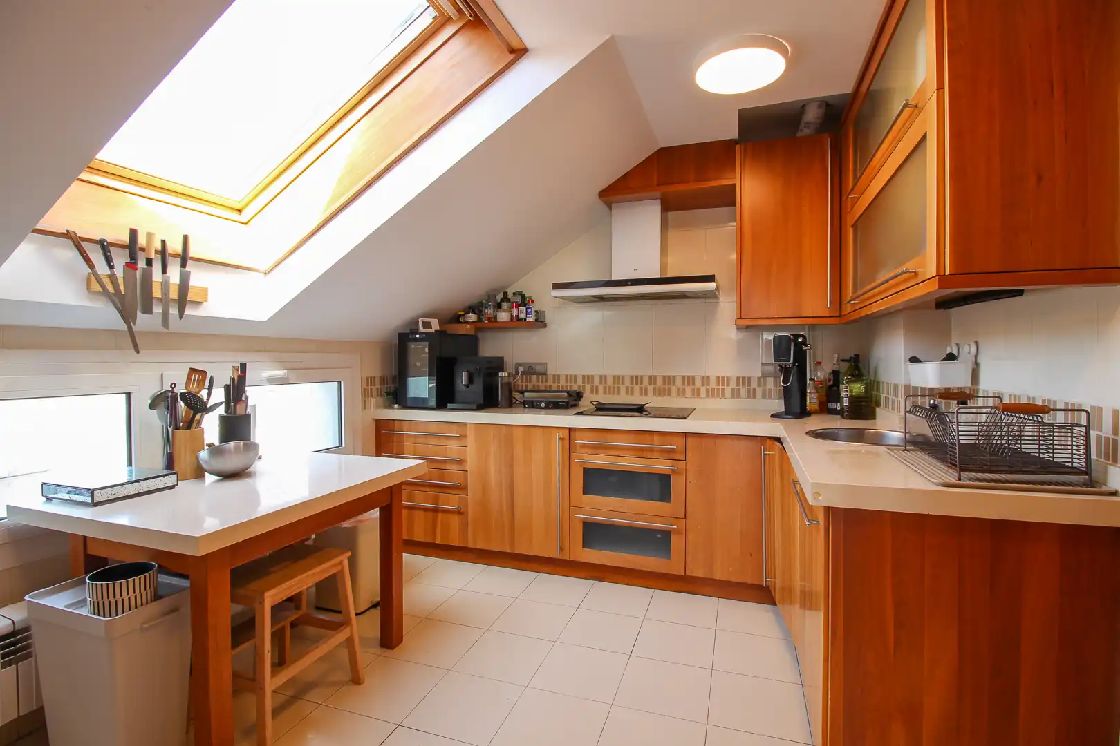Kitchen of Duplexes for sale in Santander  with Heating, Parquet flooring and Terrace