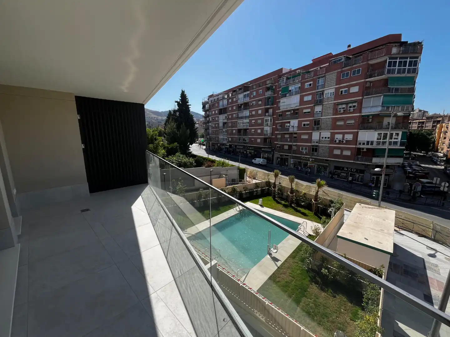 Vista exterior de Pis en venda en Granada amb Calefacció