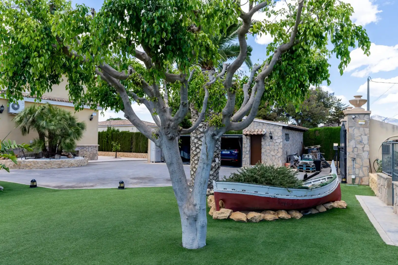 Jardín de Casa o chalet en venta en San Vicente del Raspeig / Sant Vicent del Raspeig con Aire acondicionado, Calefacción y Jardín privado