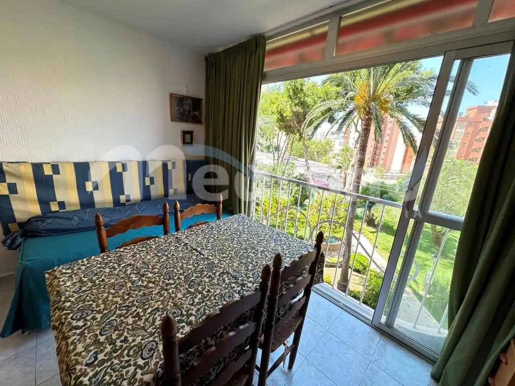 Terraza de Estudio en venta en Benidorm con Jardín privado, Piscina y Piscina comunitaria