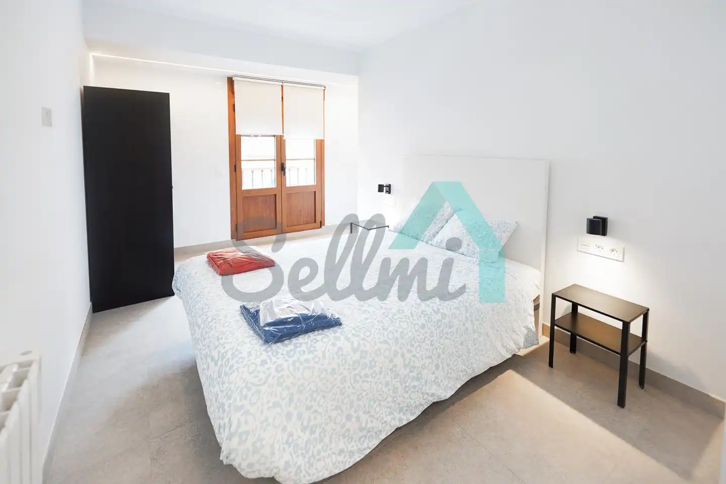 Schlafzimmer von Wohnung zur Miete in Oviedo  mit Heizung, Möbliert und Balkon