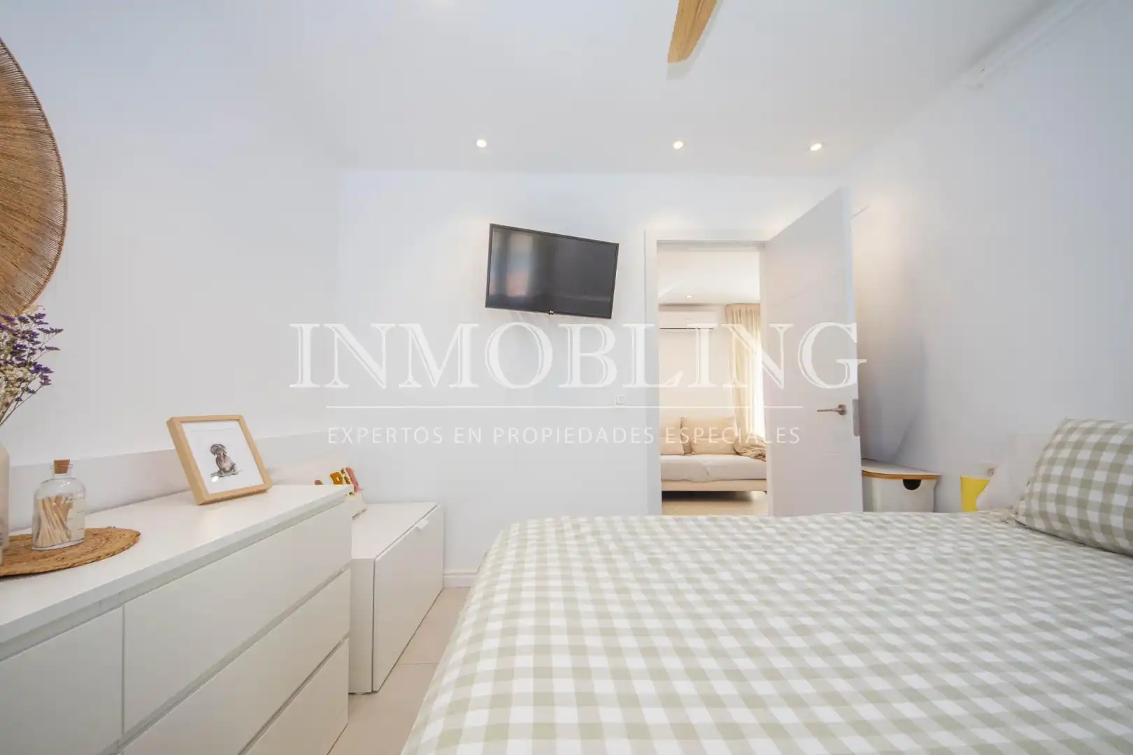 Schlafzimmer von Wohnung zum Verkauf in Sant Andreu de Llavaneres mit Heizung und Balkon