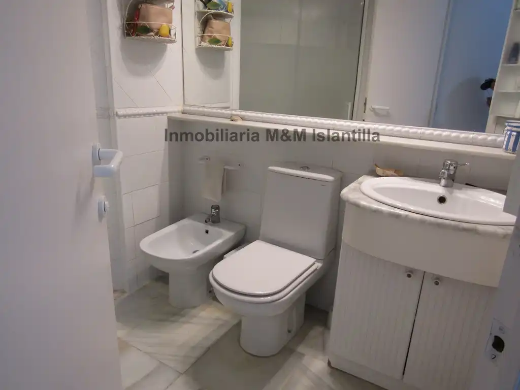 Bathroom of Apartments for sale in Islantilla  with Air Conditioner, Private garden and Terrace