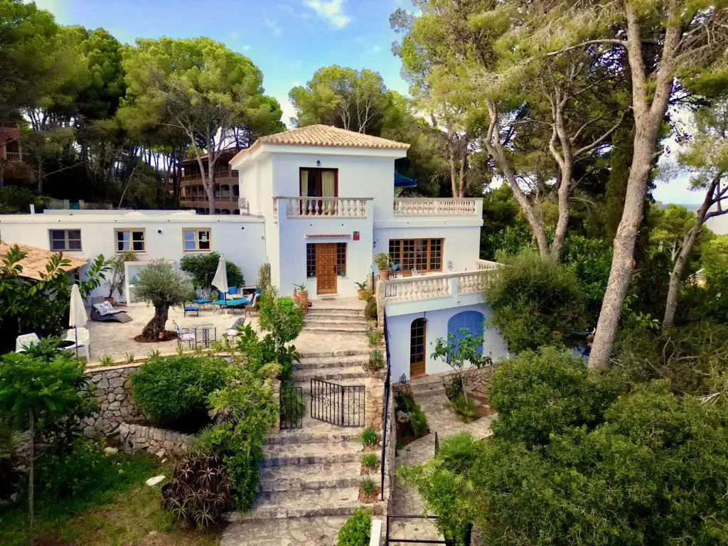 Vista exterior de Casa o chalet en venta en Capdepera con Aire acondicionado, Jardín privado y Terraza