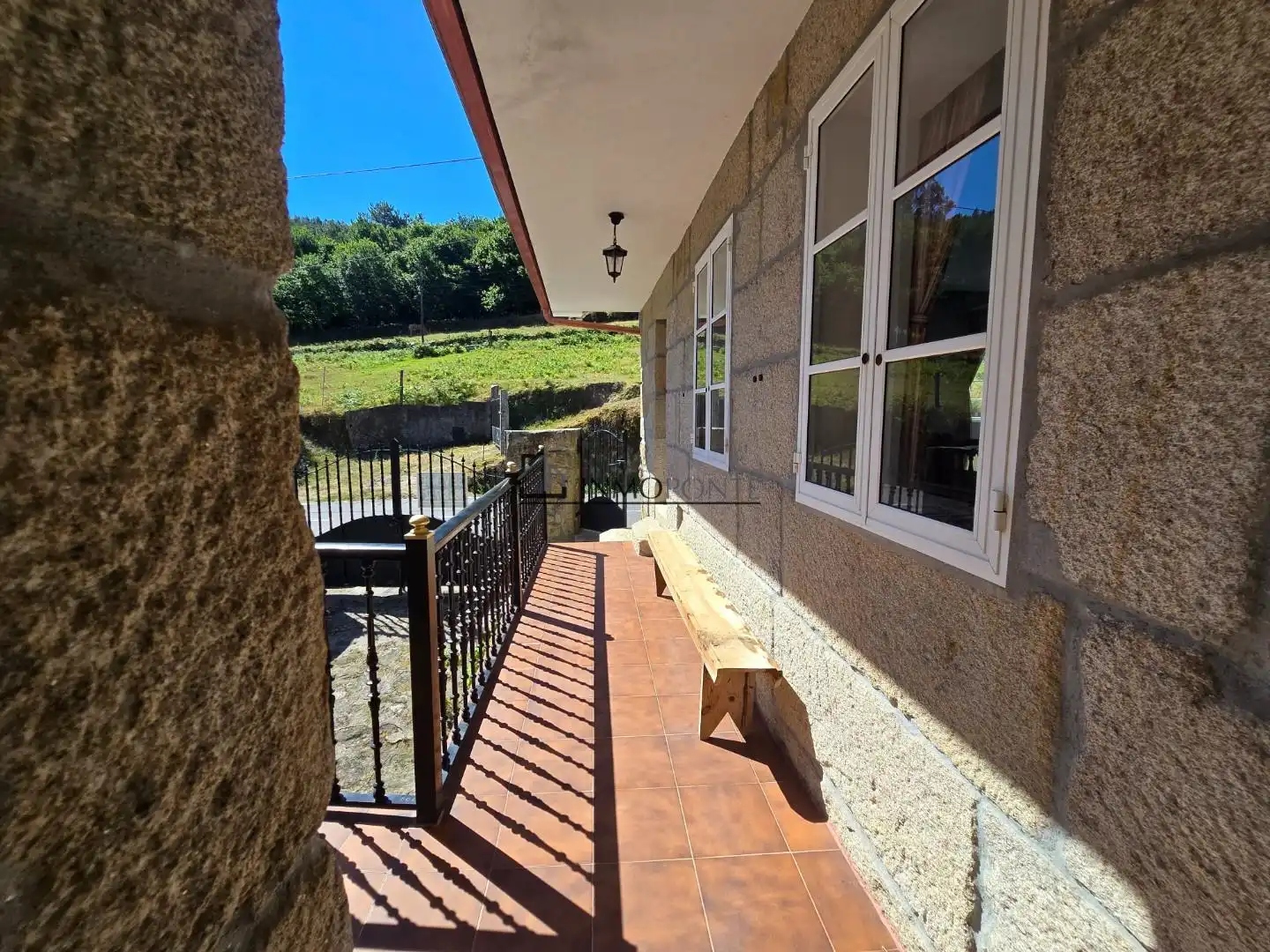 Terraza de Casa o chalet en venta en Campo Lameiro con Jardín privado, Terraza y Balcón