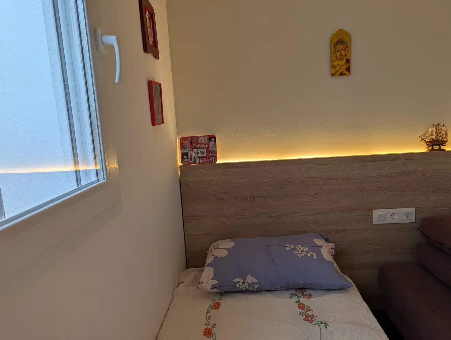 Dormitori de Pis de lloguer en La Vall d'Uixó amb Aire condicionat, Parquet i Moblat