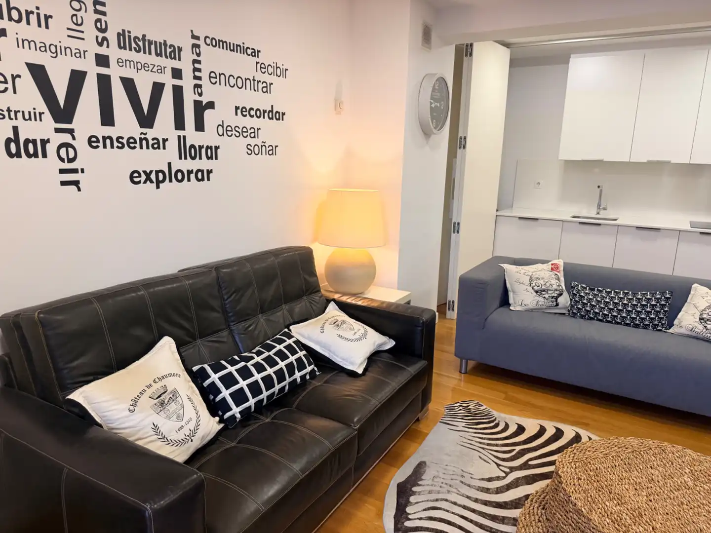 Living room of Flat for rent in Centro