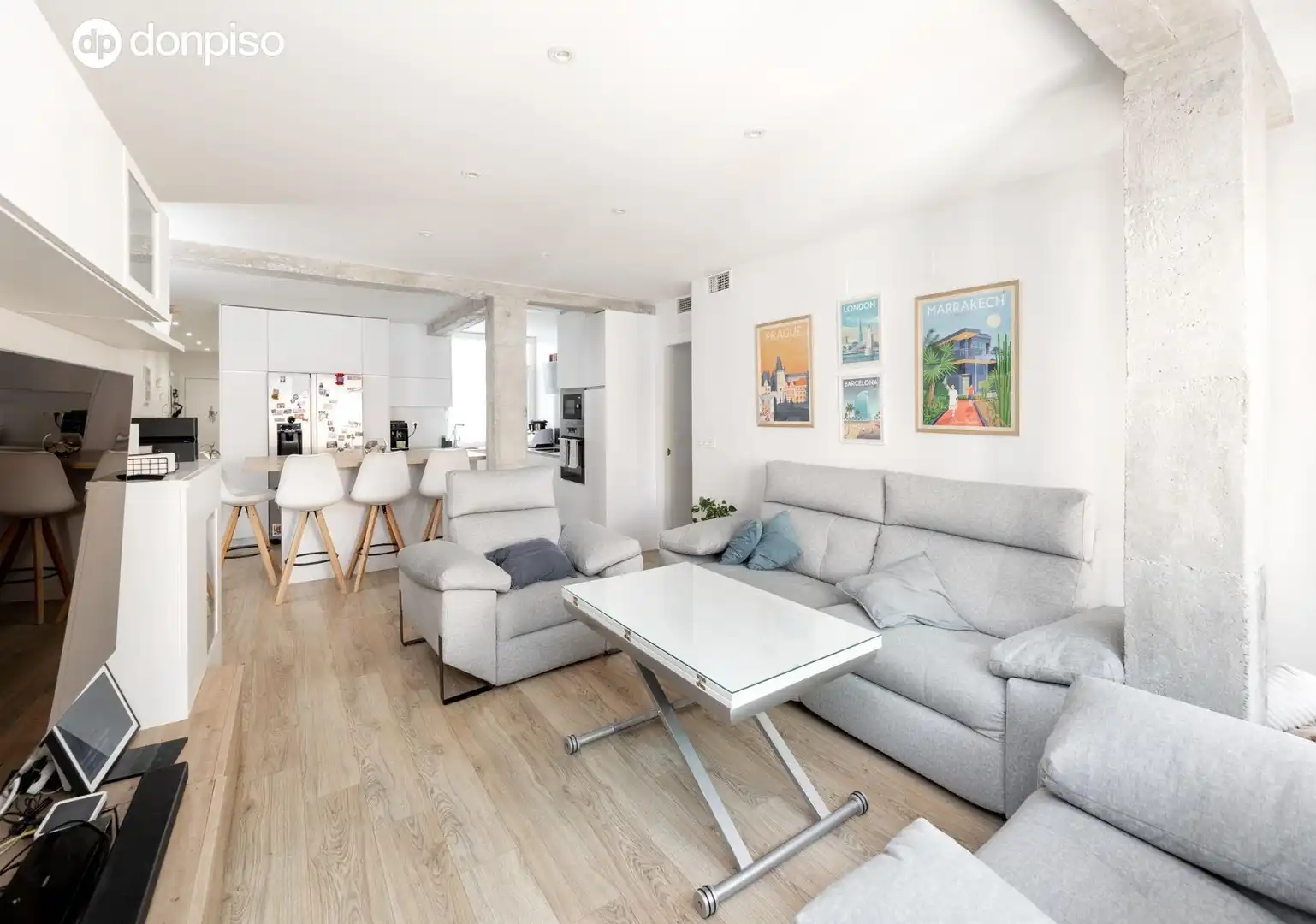 Sala de estar de Piso de alquiler en Granada con Terraza