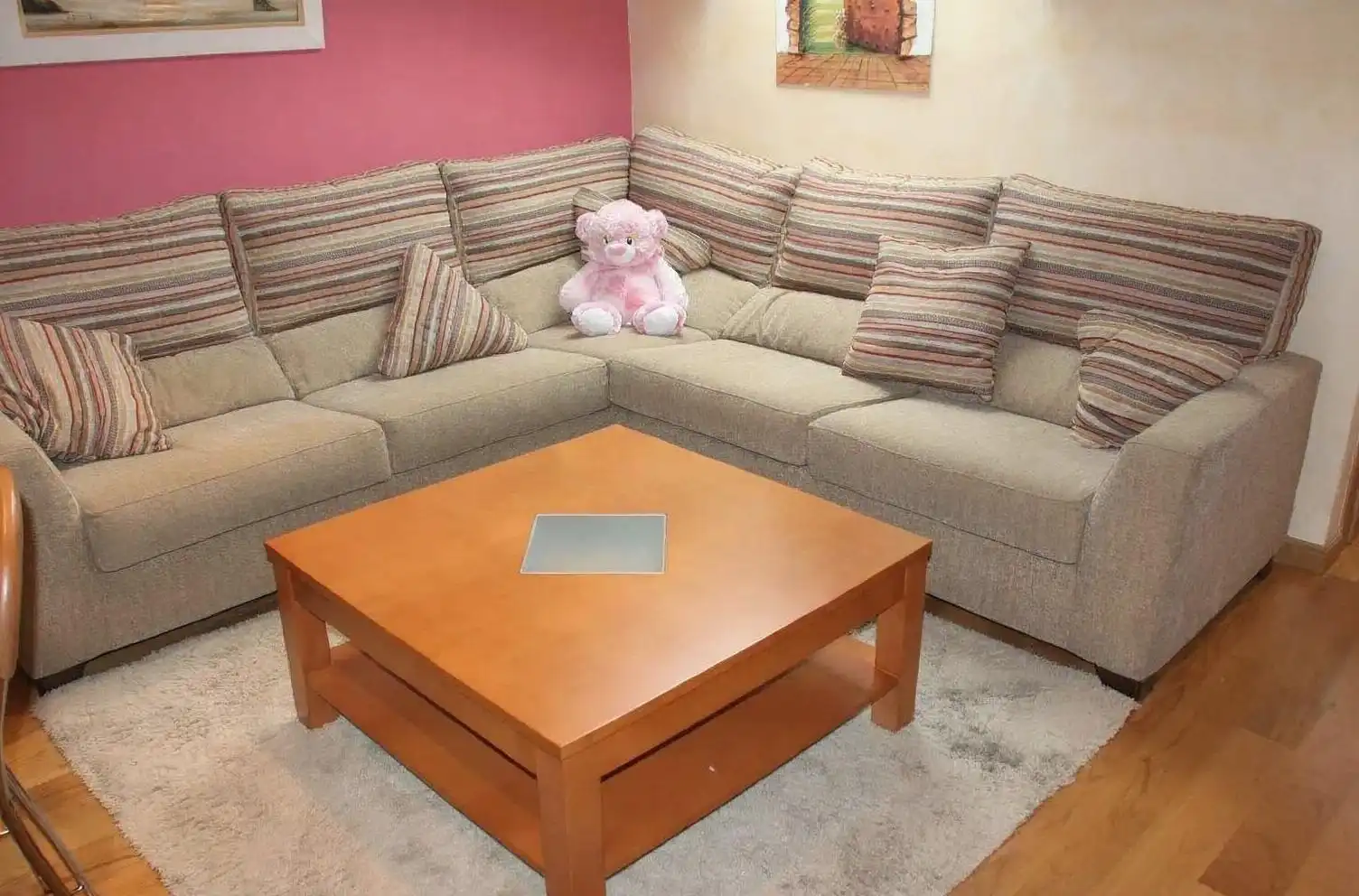 Wohnzimmer von Wohnungen zur Miete in Oviedo  mit Heizung, Möbliert und Whirlpool