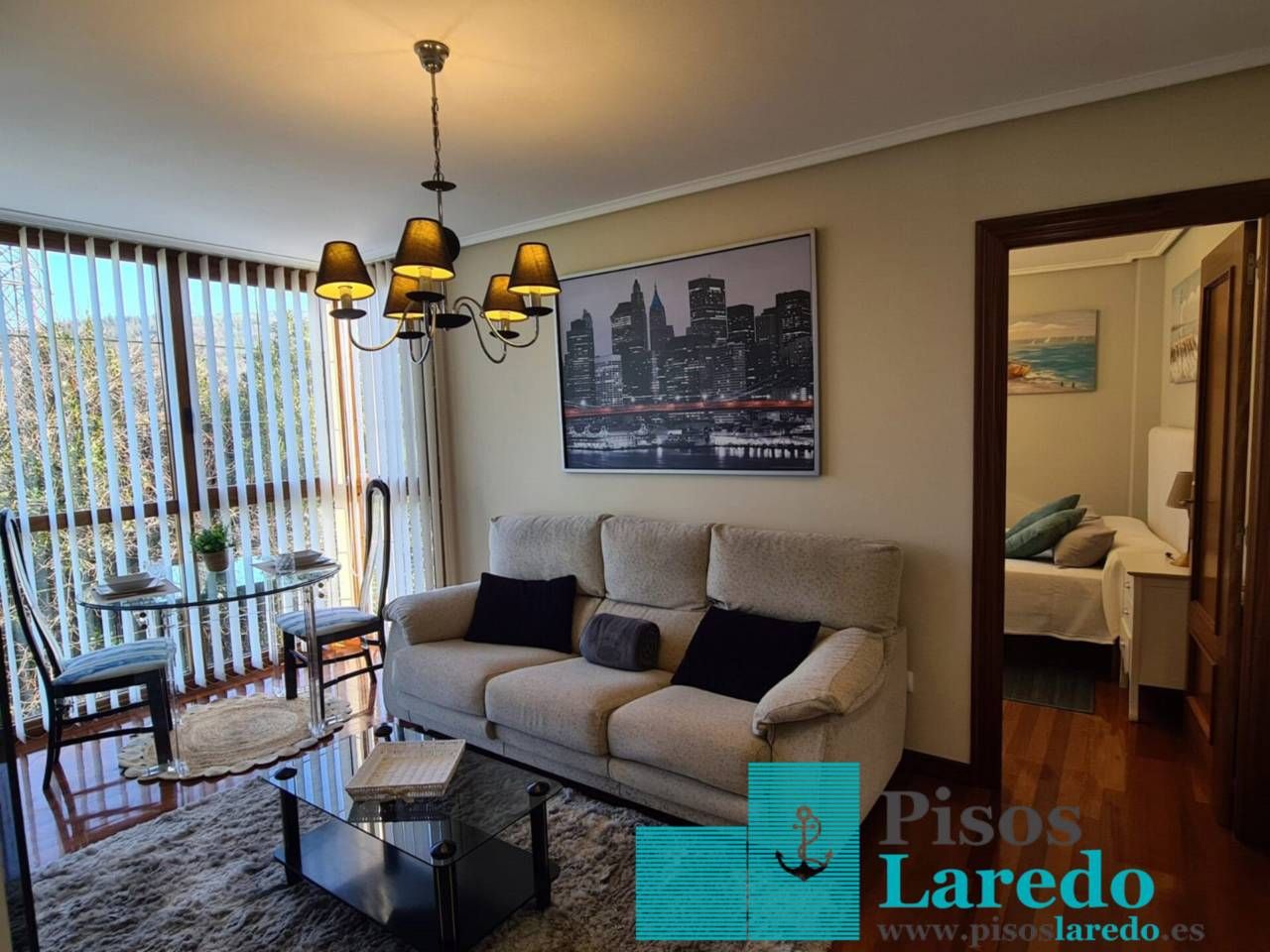 Sala d'estar de Pis de lloguer en Voto amb Calefacció, Moblat i Piscina comunitària