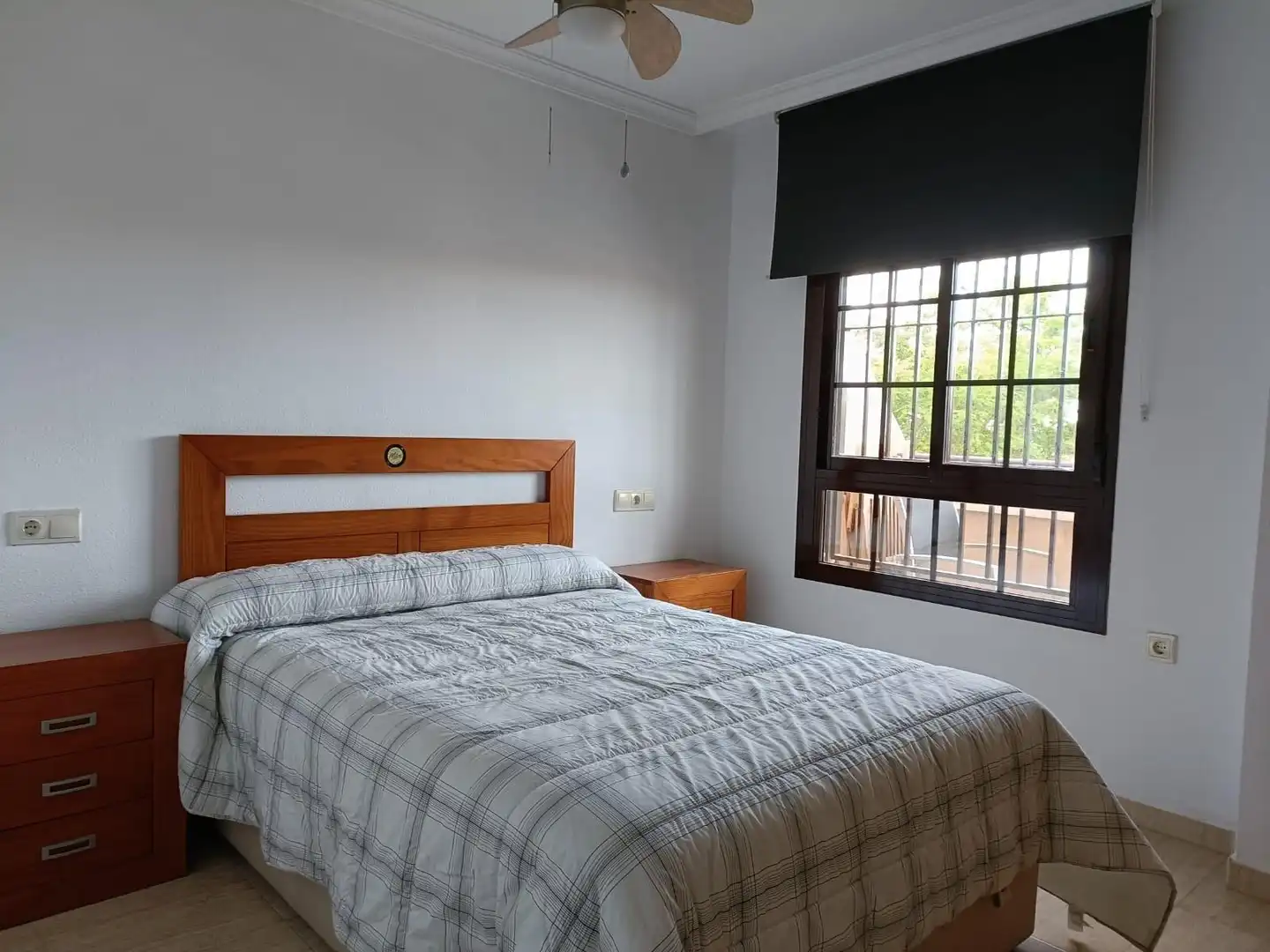 Bedroom of Flat for rent in Roquetas de Mar  with Terrace, Furnished and Community pool